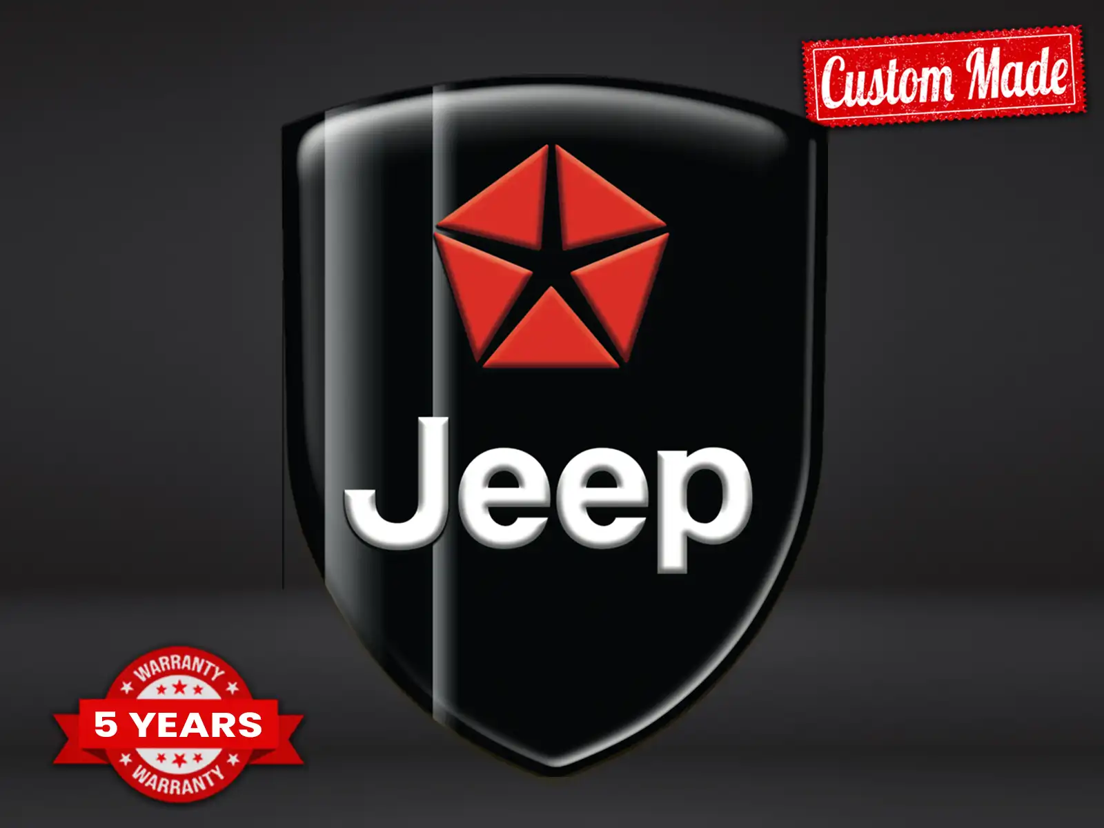 Jeep Étiquette Étanche Pro Max Durable Moderne Stylée